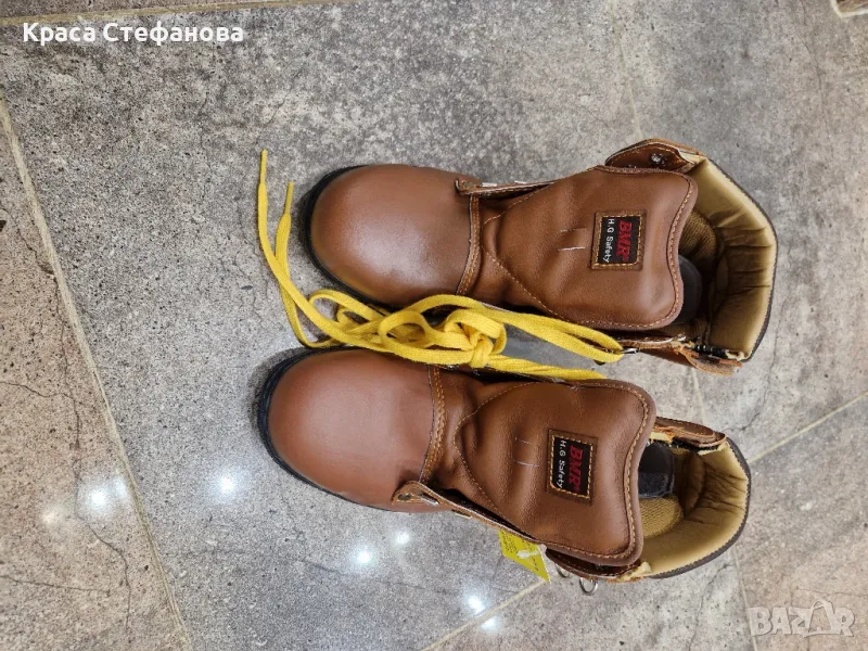 Корейски маслоустойчиви мъжки работни обувки , снимка 1