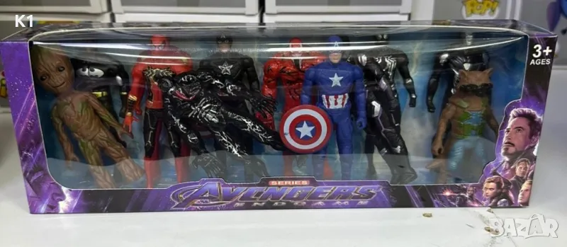 Голям комплект с 12 фигурки Avengers, фигурки Непобедимите , снимка 1