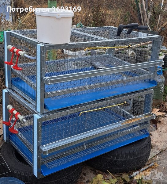 Едноетажни клетки за пъдпъдъци с възможност за надграждане, снимка 1