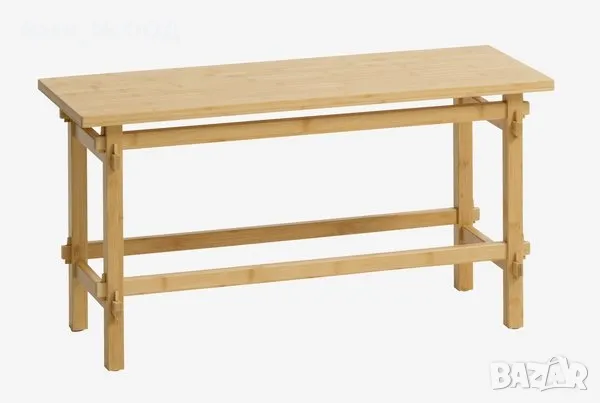 Бамбукова интериорна пейка , снимка 1