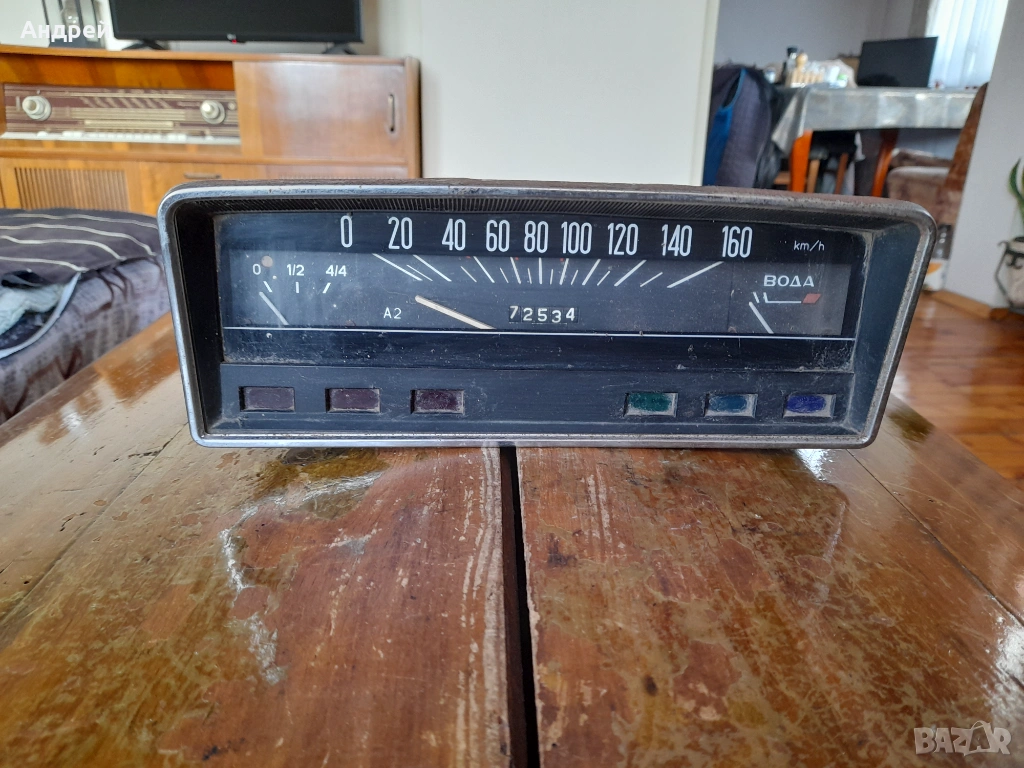 Табло от Жигули,километраж,скоростомер, снимка 1