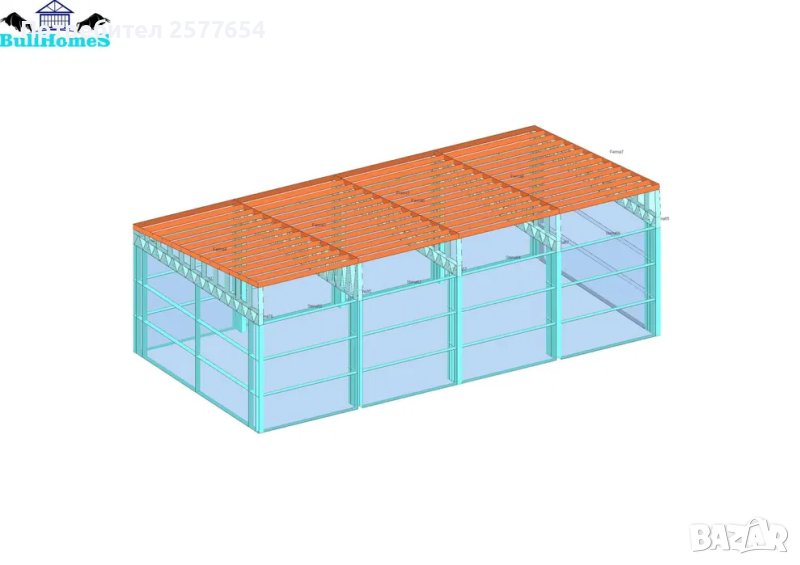 ЛИЗИНГ - Халета, Хале, Магазини, Магазин, Складове 72м2-12м х 6м х 3, снимка 1