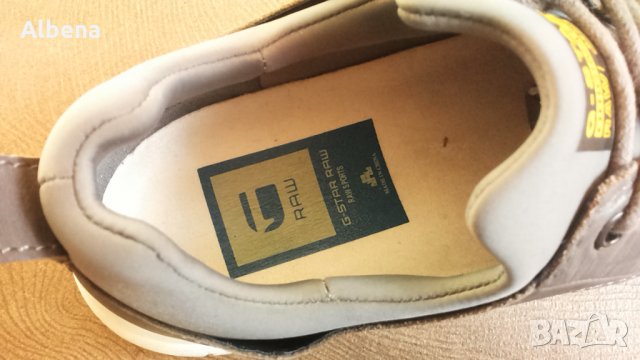 G-Star RAW размер EUR 41 / UK 7 естествена кожа 120-11-S, снимка 10 - Маратонки - 35561695