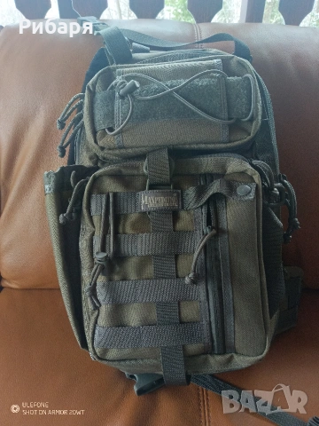 Тактическа раница Maxpedition Sitka Gearslinger, снимка 6 - Екипировка - 53131988