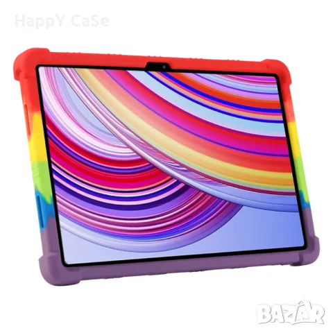Xiaomi Redmi Pad 2 Pro 12.1 2025 / Pro 12.1 2024/ Удароустойчив силиконов кейс гръб калъф със стойка, снимка 3 - Таблети - 47481657