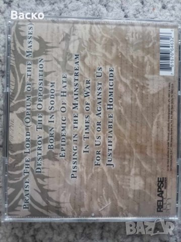 Dying Fetus - Destroy the Opposition Death Metal , снимка 3 - CD дискове - 44406369