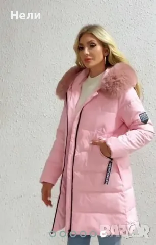 Дамско дълго НОВО яке  L, снимка 5 - Якета - 48517161