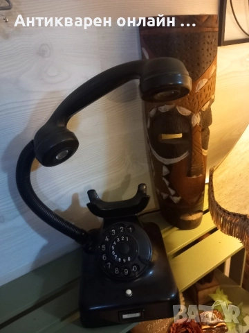 Телефон нощна лампа немски Сименс, снимка 2 - Настолни лампи - 52443657