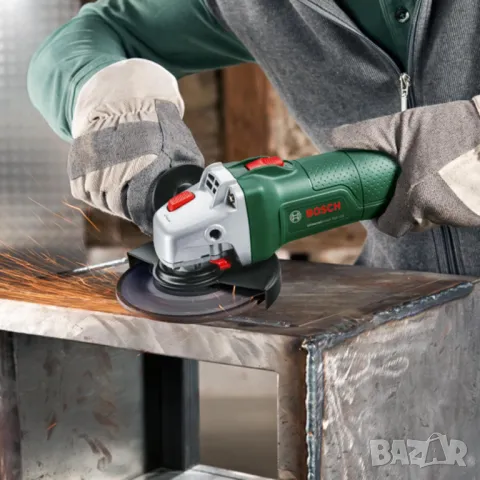ЪГЛОШЛАЙФ BOSCH UNIVERSALGRIND 750W 125M, снимка 2 - Други инструменти - 48781330