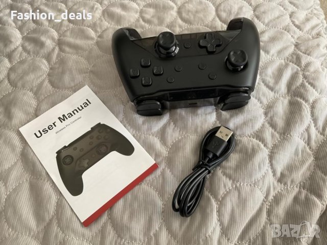 Нов Безжичен контролер джойстик за Nintendo Switch Lite OLED игри геймър, снимка 8 - Други игри и конзоли - 42185450