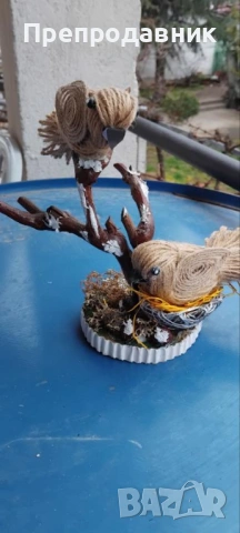 Ръчно изработена декорация „Пролетни пиленца“ – Уют за вашия дом, снимка 8 - Декорация за дома - 54080916