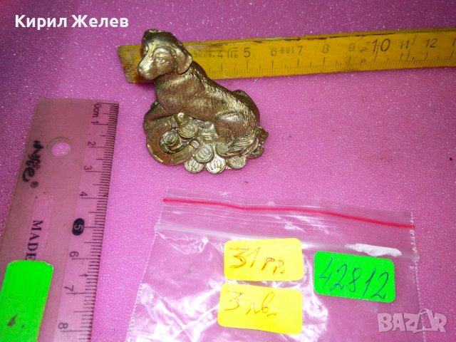 СИМПАТИЧНА ПОЛИРЕЗИНОВА ДЕКОРАТИВНА ФИГУРКА на КУЧЕ - ИГРАЧКА 42812, снимка 4 - Декорация за дома - 44155642