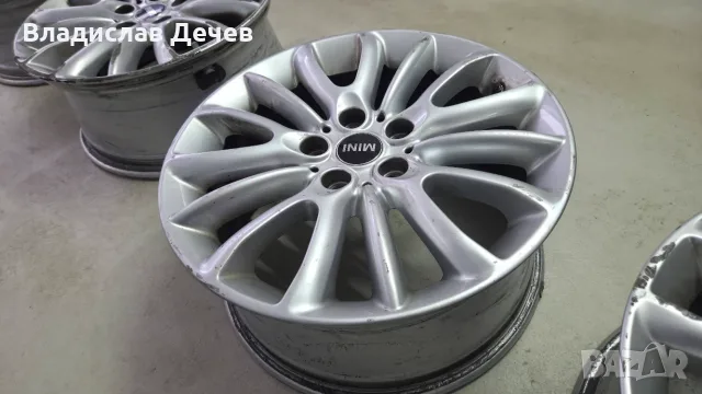 Комплект 17" оригинални джанти Net Spoke 519 за MINI Clubman (+ датчици и капачки), снимка 2 - Гуми и джанти - 55891775