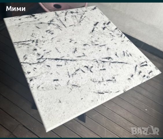 продавам маса с плот от гранит , снимка 1