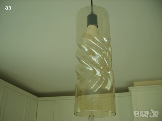 Полилей стъкло, снимка 2 - Полилеи - 50839861