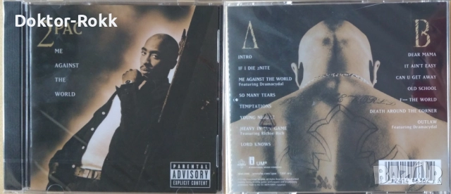 2Pac - оригинални и неофициални дискове, снимка 5 - CD дискове - 50425412