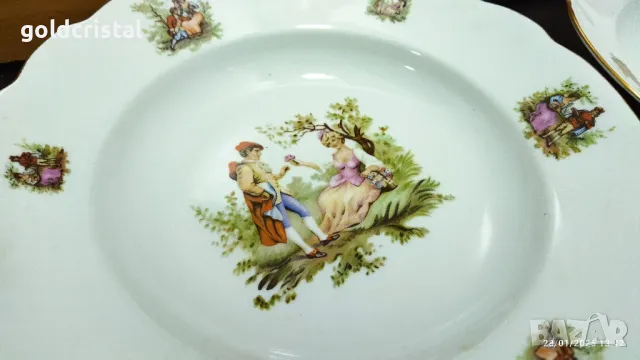 стар полски порцелан чинии за хранене , снимка 11 - Антикварни и старинни предмети - 48870681