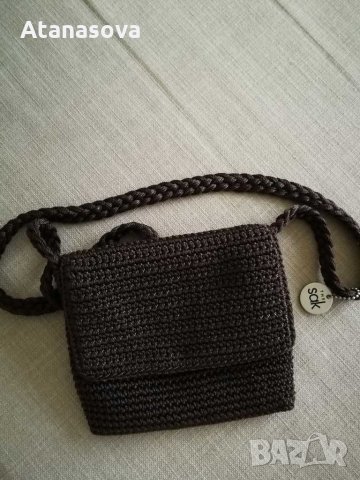 дамска чантичка марка - the sac плетена, снимка 3 - Чанти - 30387027