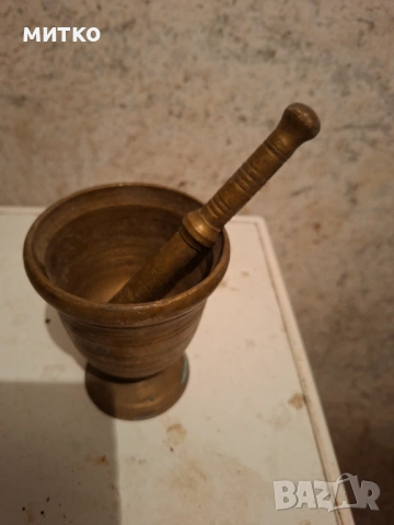 Хаванче бронзово, снимка 5 - Антикварни и старинни предмети - 53257041