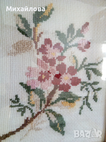 Гоблен "Цветята", снимка 3 - Гоблени - 36396169