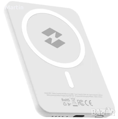 Външна батерия INFINIX 3000mAh, безжично зареждане, iPhone, Power Bank, снимка 3 - Външни батерии - 52219855