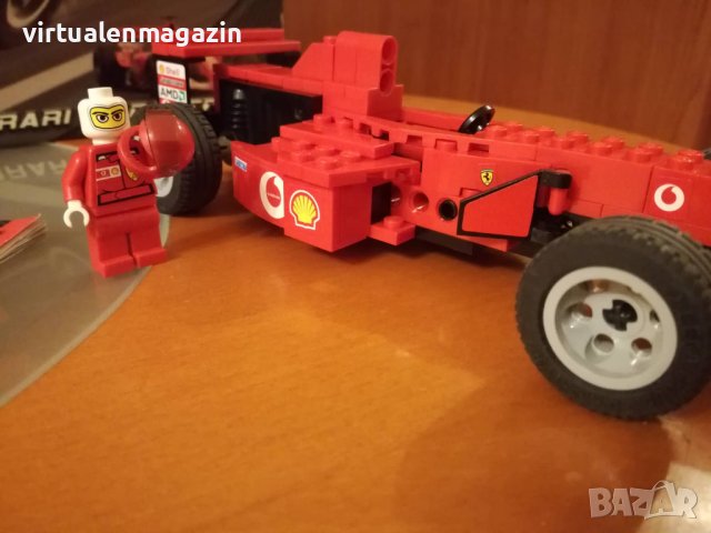 Конструктор Лего Ferrari - Lego 8362 - Ferrari F1 Racer 1:24, снимка 6 - Конструктори - 38165060