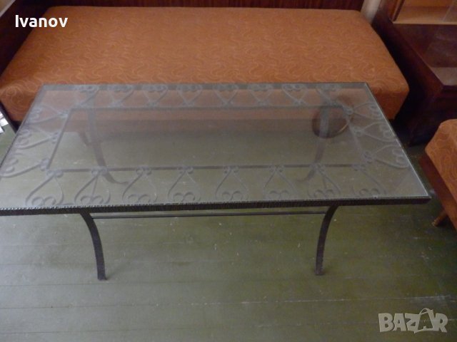 маса от ковано желязо, снимка 1