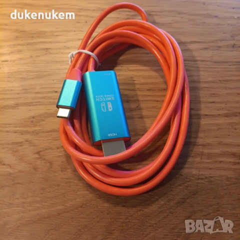 USB-C към HDMI адаптер за Nintendo Switch / OLED – 4K, 100W PD, снимка 8 - Кабели и адаптери - 53257115