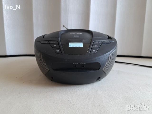 Denver TC-28 / FM радио / CD/ AUX., снимка 2 - Радиокасетофони, транзистори - 50590758