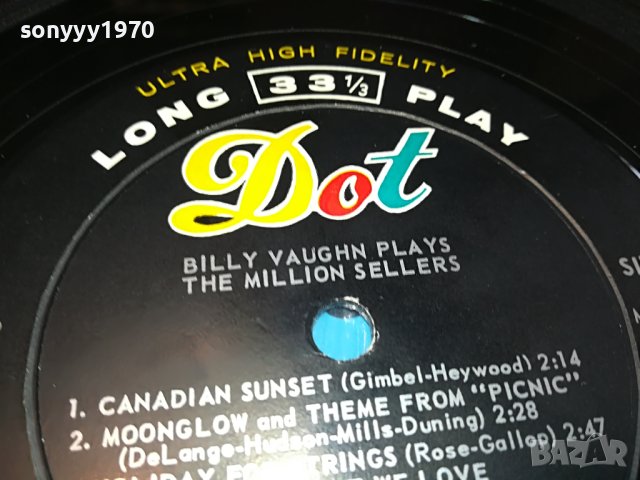 BILLY VAUGHN-USA ПЛОЧА 2104231020, снимка 6 - Грамофонни плочи - 40434133