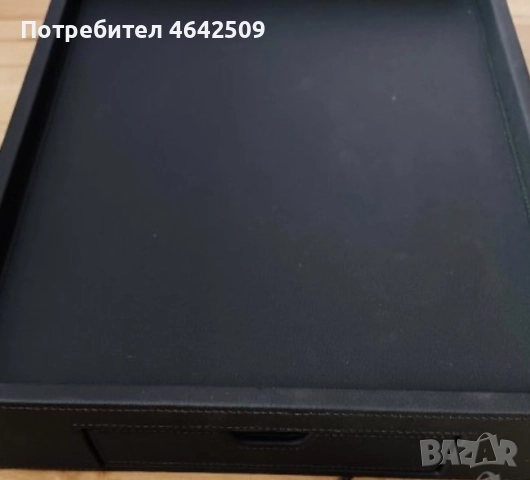 Welcome Tray Кожена Поставка за Чай/ Кафе с чекмедже, снимка 7 - Други - 52364132