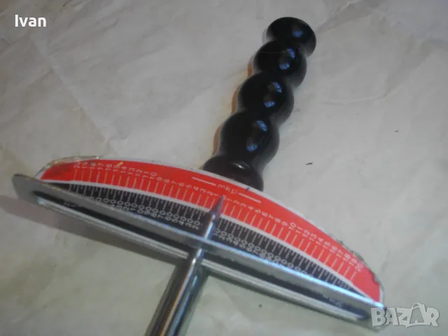 200 Нютонметри НОВ Немски Ръчен Динамометричен Стрелкови Ключ 45см /Mkp 0-20 /Nm 0-200., снимка 17 - Други инструменти - 47459384