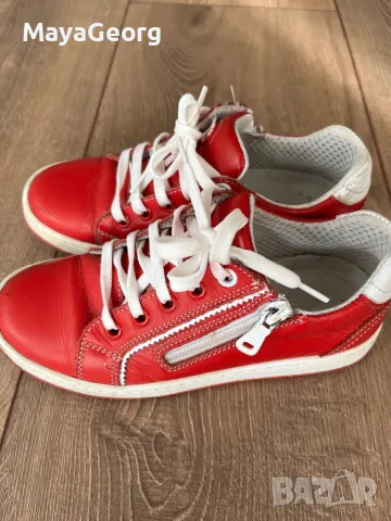 Детски анатомични обувки естествена кожа 32 номер