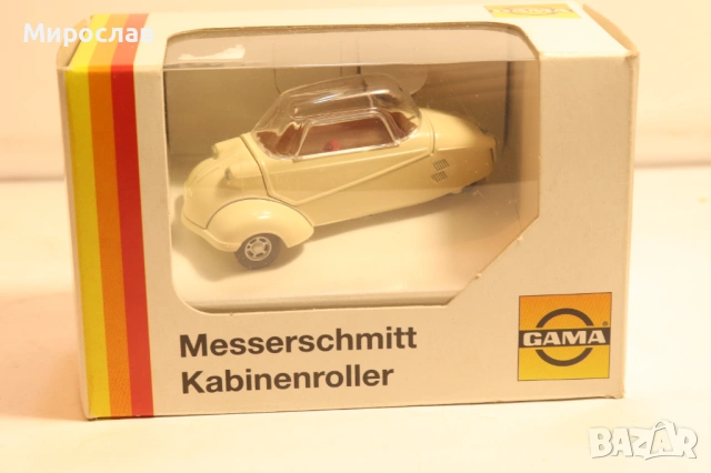 1:43 GAMA MESSERSCHMITT КОЛИЧКА МОДЕЛ