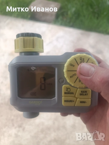 Продавам изгодно неизползван нов програматор за капково напояване 