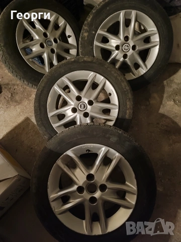 4бр.гуми с джанти165/70/14 за Фиат Пунто,добло,стило, снимка 2 - Гуми и джанти - 53963056