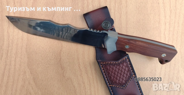 Туристически нож- ръчна изработка / 13 /, снимка 16 - Ножове - 53329537