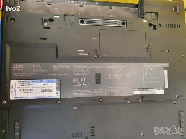 Продавам лаптоп  IBM-T41-на части, снимка 8 - Лаптопи за работа - 30044770