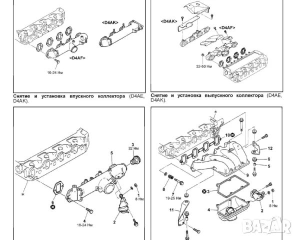 Mitsubishi двигатели-Три ръководства за ремонт и техн.обслужване /на CD/, снимка 6 - Специализирана литература - 49155277