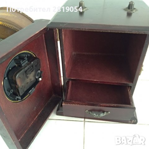 Два ретро винтидж стари часовници за интериор и колекционери, снимка 4 - Антикварни и старинни предмети - 38314072