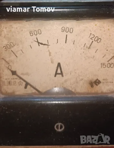 Амперметри  обхват 1500 А, снимка 1