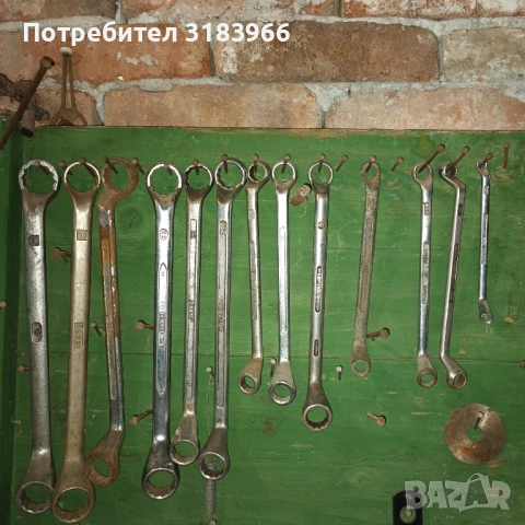 голям лот инструменти лули13 броя от № 6 до № 32 , снимка 4 - Ключове - 53916348