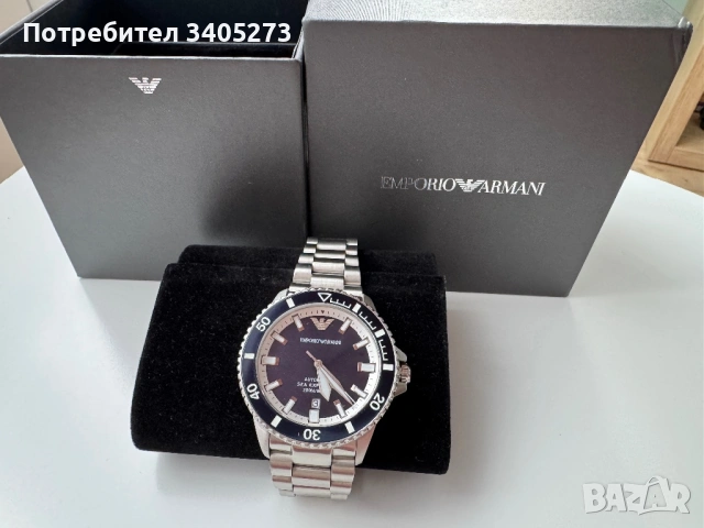 Часовник EMPORIO ARMANI SEA EXPLORER AR60079, снимка 4 - Мъжки - 54082005