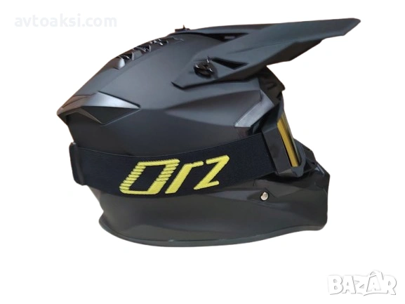 Каска Крос Мотор/Скутер/Бъги/Вело/АТВ + Очила -195-3, снимка 5 - Аксесоари и консумативи - 54036664