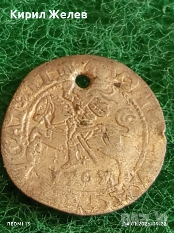 Сребърна монета 1/2 Грош 1562г. Сигизмунд втори Литва за КОЛЕКЦИЯ 52900, снимка 4 - Нумизматика и бонистика - 53092833