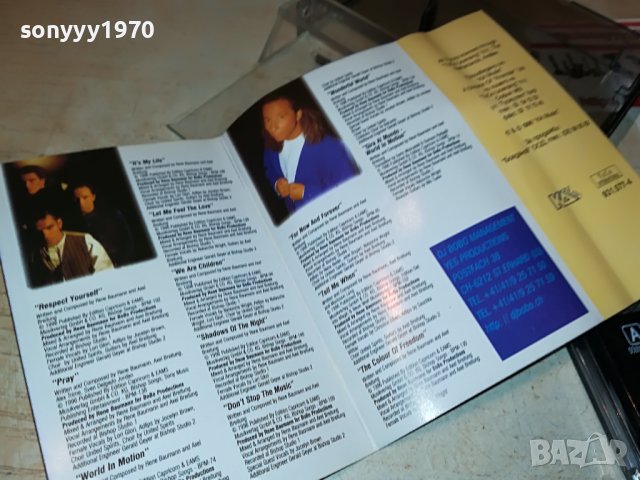 ✅dj bobo-word in motion ka music 0110221907, снимка 13 - Аудио касети - 38185112