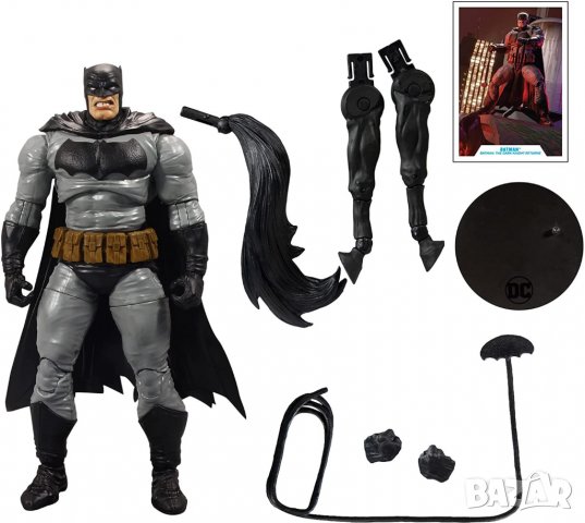 Екшън фигура McFarlane DC Comics: Multiverse - Batman (The Dark Knight Returns), 18 cm, снимка 5 - Колекции - 38898282