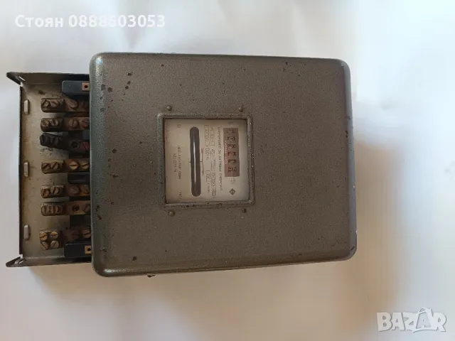 Стар трифазен Промишлен Електромер.1979г