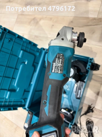 Ъглов шлайф и винтоверт Makita, снимка 6 - Ъглошлайфи - 54186262