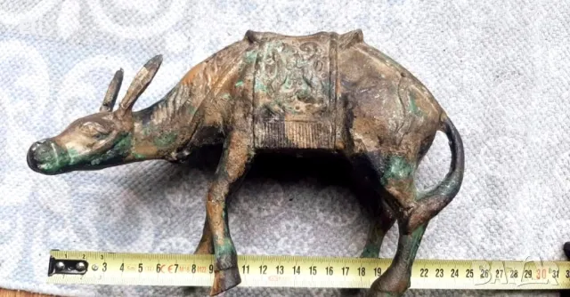 Бронзова кадилница , снимка 2 - Антикварни и старинни предмети - 50367867